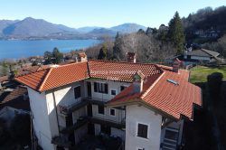 tetto nuovo Stresa trilocale vista lago con giardino e garage vendita agenzia immobiliare Ellebi